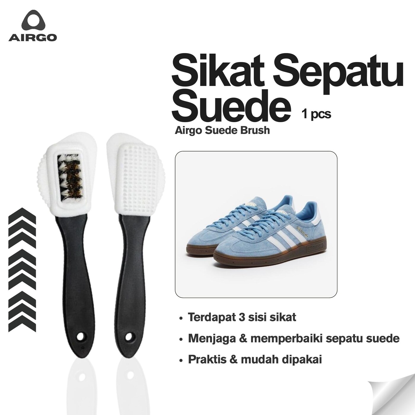 Airgo Suede Brush